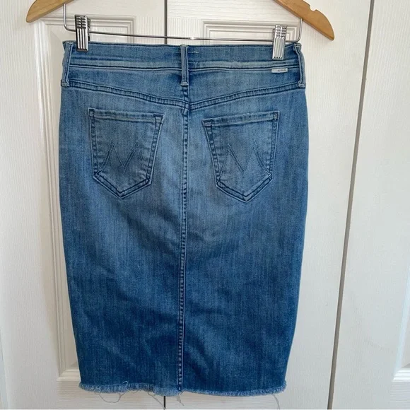 Mother the peg step fray skirt size 24 - Picture 4 of 15